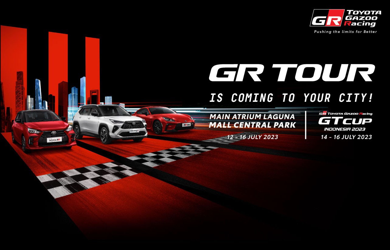 Tampilkan Mobil Baru GR, Pameran GR Tour 2023 Akan Diadakan di Mall Central Park Jakarta, Ada Game Simulator dan Photobooth Challenge