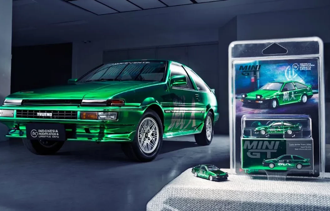 IMX 2026: Debut Casting Toyota Sprinter Trueno AE86 Keiichi Tsuchiya di Booth GAZOO Racing, Satukan Kultur Diecast dan Otomotif}