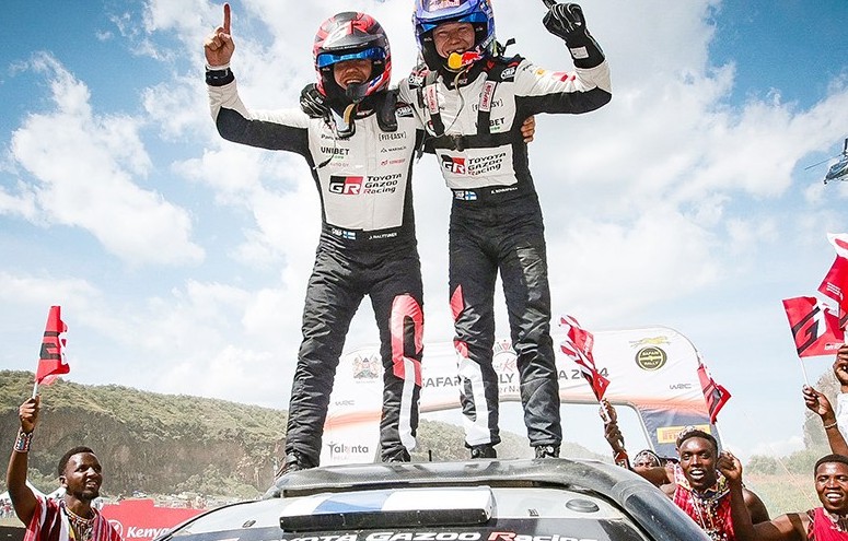 TOYOTA GAZOO Racing Raih Podium Pertama dan Kedua Safari Rally Kenya yang Legendaris, Juara Pertama Empat Tahun Berturut-turut