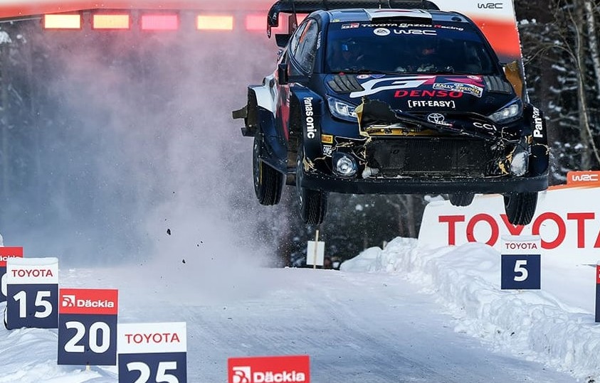 Trek Penuh Salju Tebal, TOYOTA GAZOO Racing Raih Podium ke-2 Rally Swedia 2024 Bersama GR Yaris Rally1 Hybrid