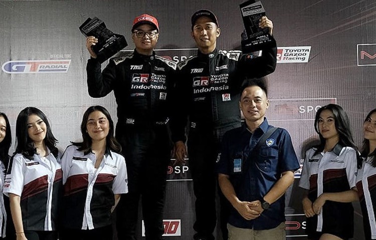 TOYOTA GAZOO Racing Indonesia Raih Gelar Juara Nasional Kelas F, Team A, dan Tandem Autokhana Kejurnas Slalom 2023
