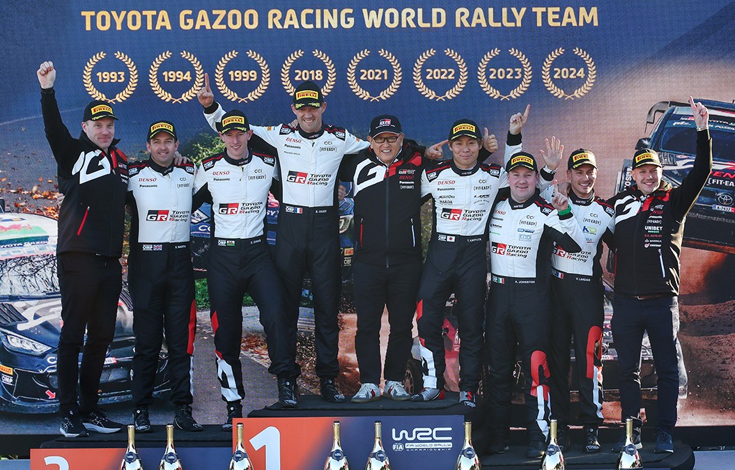 Finish Satu-Dua di Rally Jepang, TOYOTA GAZOO Racing Sukses Pertahankan Gelar Juara Dunia WRC ke-4 Berturut-turut