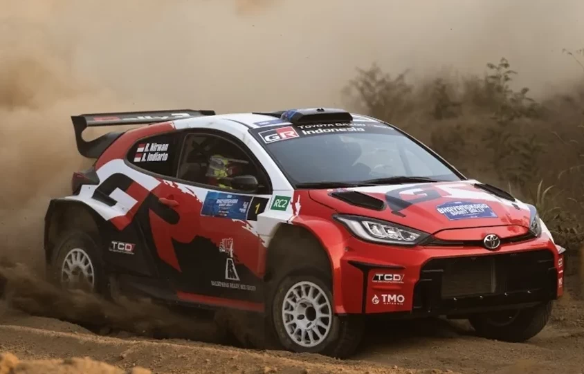 TOYOTA GAZOO Racing Indonesia Buka Peluang Meraih Gelar Juara Nasional Kejurnas Sprint Rally dan Slalom 2026